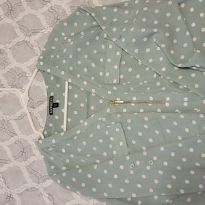 Express long sleeve portifino blouse